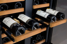 Load image into Gallery viewer, Allavino 24 Wide FlexCount II Tru-Vino 36 Bottle Dual Zone Black Wine Refrigerator VSWR36-2BF20
